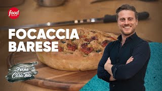 Focaccia Barese  NEL FORNO DI CASA TUA  incucina con Fulvio Marino [upl. by Jain]