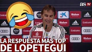 Lopetegui tiró de refranero quotNo es lo mimo un guardameta a que te la m un guardaquot [upl. by Thomas]