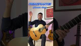 Primera clase para principiantes  Curso completo de guitarra  Clases gratis de guitarra [upl. by Ayoted491]