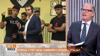 Del Debbio prova a ragionare con un immigrato spocchioso e stupidotto  quotil vero senso della vitaquot [upl. by Atinram]