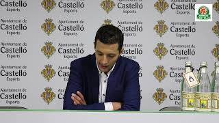 Rueda de prensa de Saulo Hernández post Amics Castelló vs Caja Rural CB Zamora [upl. by Streeter]