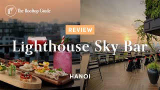 Lighthouse Sky Bar in Hanoi  Review [upl. by Delwin]