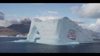 Awesome iceberg collapse during Joshua Holko Polar Photography Experience Filming [upl. by Anwadal]