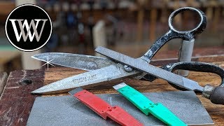 How To Sharpen Scissors Like A Pro [upl. by Ottie717]