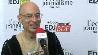 Festival du livre de Nice 2024  Interview de Bernard Werber [upl. by Aserret]