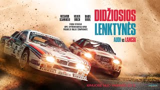 DIDŽIOSIOS LENKTYNĖS AUDI PRIEŠ LANCIA  Race for Glory  anonsas [upl. by Buell]