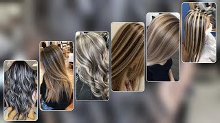 Hair color highlights 2023  Hair Highlights ideas pic  Paradise Beauty Saloon [upl. by Shanney]