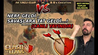 AK SAÇLI CLUP CANLI KLAN SAVAŞLARIMIZ CLASH OF CLASH [upl. by Vern]