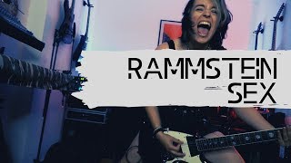 Rammstein  Sex Live Guitar Cover 4K  MULTICAMERA [upl. by Luzader]