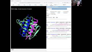 Finding and identifying hydrophobic interactions in iCn3D [upl. by Southworth]