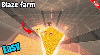 How to Make blaze farm Minecraft 120 [upl. by Enilemme968]