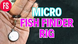 How To Make Your Own  Micro Fish Finder Rig  Fishing  Fishing Video  The Fishing Style [upl. by Alien]