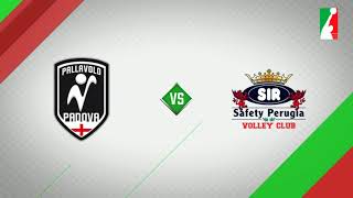 Gli highlights di Pallavolo Padova  Sir Safety Susa Perugia 31 [upl. by Enomes]