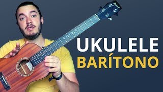 Tipos de Ukulele Barítono  COMO TOCAR UKULELE Vídeo 03 [upl. by Aneles56]