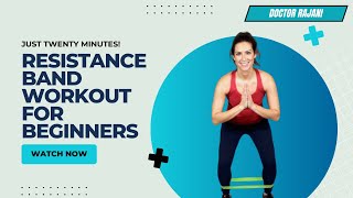 20 Minutes Resistance Band Workout For Beginners  Easy amp Effective Upper amp Lower Body Exercises [upl. by Ilse715]