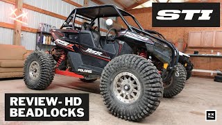 The BEST UTV Beadlock Wheels on a Budget STI HD Beadlock Review [upl. by Ramor]