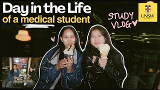 REALISTIC Day in the Life of a UNSW Medical Student  ep 019 [upl. by Aihsat18]