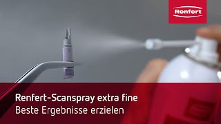 RenfertScanspray extra fine  richtig Sprühen [upl. by Madlin705]