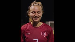 Josefine Hasbo Postgame Interview vs Marshall [upl. by Harragan636]