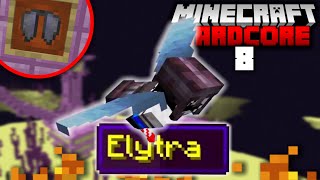 I Found the Elytra in Hardcore Minecraft 8 [upl. by Dillon127]