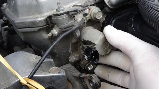 20072013 Toyota Corolla How to replaceclean the filter of Camshaft Timing Oil Control Valve Sensor [upl. by Chloras]