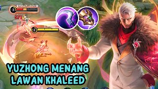 CARA YUZHONG COUNTER KHALEED  YUZHONG GAMEPLAY MLBB [upl. by Peedus]