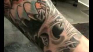 Tiger leg sleeve tattoo [upl. by Steady]