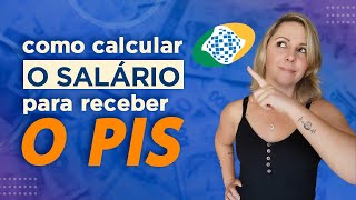 PIS 2021 COMO CALCULAR OS SALÁRIOS para saber se tenho direito ao abono salarial do PIS 2021 [upl. by Enaasiali]