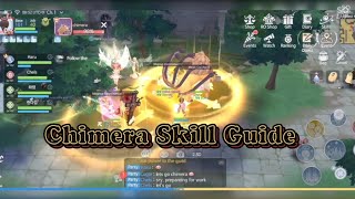 Ragnarok Origin  Chimera Skill Guide  Solo party  FS POV [upl. by Margery623]