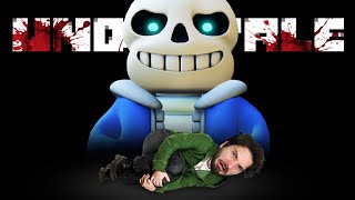 JAZZGHOST VS A FAMOSA E TEMÍVEL BATALHA CONTRA O SANS NA ROTA GENOCIDA DE UNDERTALE FINAL [upl. by Lunneta]