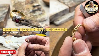 TRANSFORMING EARRING INTO RINGRESIZERECONNECT [upl. by Ribaj]