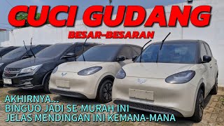 Stok Menumpuk Wuling BINGUO EV Dijual Murah Parah [upl. by Omrelliug]