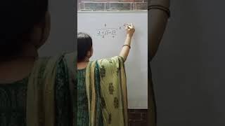 class 9thrationalisation the denominator with three no in denominator [upl. by Natal]