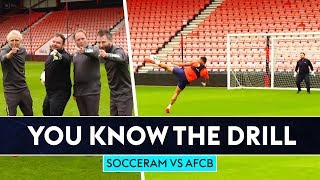 TEAM SOCCER AM VS BOURNEMOUTH AFC 🍒  You Know The Drill  SixShot Challenge [upl. by Ignaz]