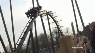 Heide Park Soltau Resort Neuheit 2011 Krake offride Raw footage 1080p [upl. by Ahseya741]