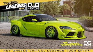 Hot Wheels Virtual Tour Entry  Ultimate Supra  Dunaway Garage [upl. by Jacy]