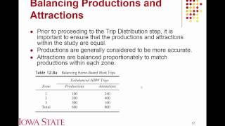 Lecture 02 Trip Generation and Trip Distribution [upl. by Regina]