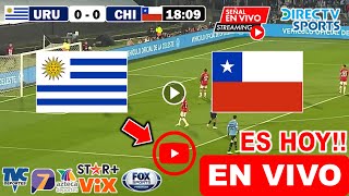 Uruguay vs Chile en vivo donde ver a que hora juega Uruguay vs Chile Preolímpico Sub 23 2024 hoy [upl. by Finzer]