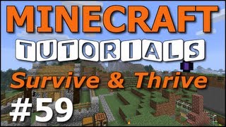 Minecraft Tutorials  E59 Finding Emeralds Survive and Thrive III [upl. by Helyn]