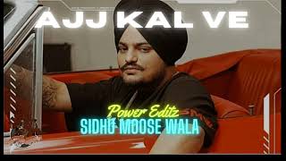 Sidhu Moose Wala ll Ajj Kal Ve ll Slow Rerveb SidhuMooseWalaOfficial💔 [upl. by Harol]