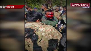 Pakistan claims IAFs Wing Commander in its custody releases video [upl. by Marko]