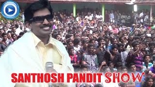 Santhosh Pandit Facing Public Questions  Public Interview [upl. by Latton]