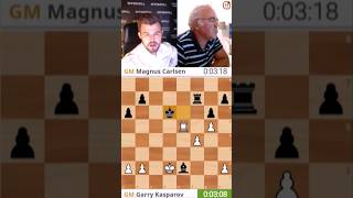 Magnus Carlsen Vs Gary Kasparov 💪 [upl. by Placeeda]