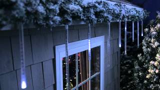 Philips LED Cascading Icicle Light Set  12 count [upl. by Katharina712]