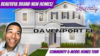 Brand New Homes In Davenport FL Lets take a look at Bellaviva by KB Home [upl. by Cherilyn]