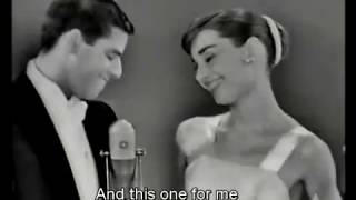 Audrey Hepburn cute and adorable moment at Oscar 1956 [upl. by Anit]