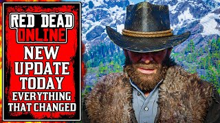 The New Red Dead Online Update Today RDR2 [upl. by Truc424]