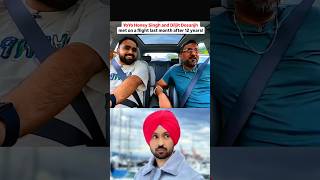 YoYo Honey Singh and Diljit Dosanjh met on a flight last month  glory honeysingh diljitdosanjh [upl. by Nalro]