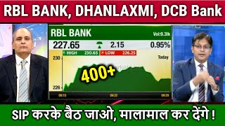 RBL BANKDHANLAXMIDCB Bank share latest news Sanjiv Bashinrbl bank share analysistarget [upl. by Ardnalahs]