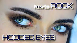 Embrace Hooded Downturned Eyes Makeup Tutorial  MakeupAndArtFreak [upl. by Atlanta]